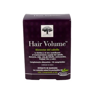 NEW NORDIC Hair Volume Complément Alimentaire 90 Comprimés Cheveux Biotine Zinc NEW NORDIC Hair Volume Complément Alimentaire 90 Comprimés Cheveux Biotine Zinc