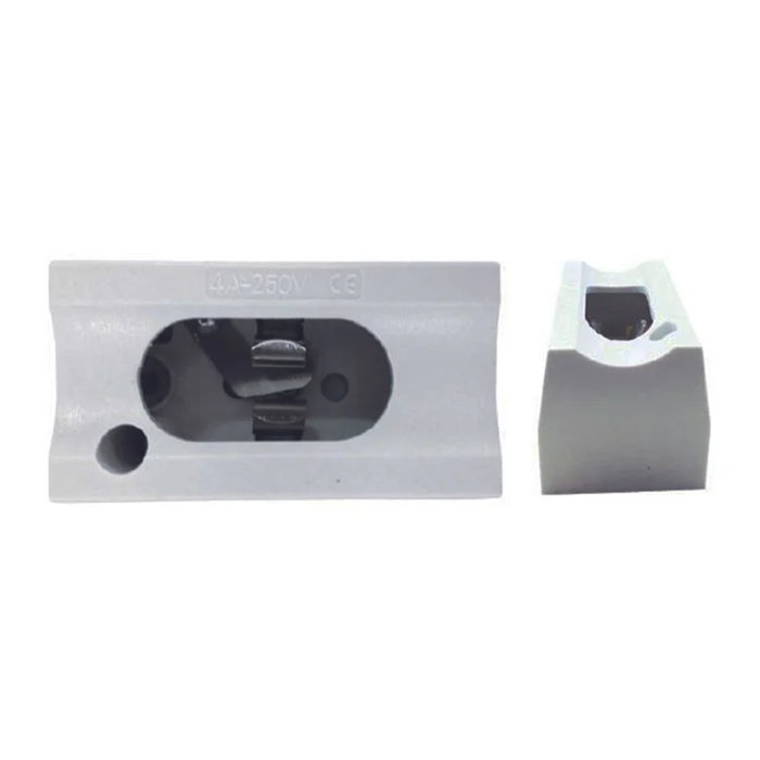 F-Line Porte-lampe linestra S14s blanc 1 contact 6,5 x 3,5 x 3,4 cm F-Line Porte-lampe linestra S14s blanc 1 contact 6,5 x 3,5 x 3,4 cm