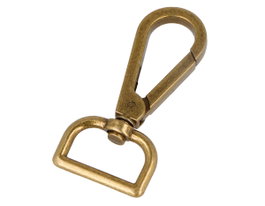 Innspiro Mousqueton à anneau en D, Or Vieilli, 25,6 mm