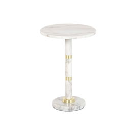 Table d'appoint Home ESPRIT Blanc Doré 41 X 41 X 58 CM