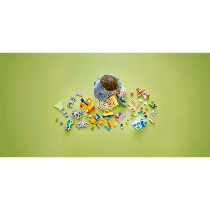 LEGO DUPLO Le grand train communautaire interactif 10428 LEGO DUPLO Le grand train communautaire interactif 10428