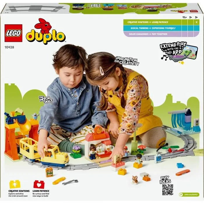 LEGO DUPLO Le grand train communautaire interactif 10428 LEGO DUPLO Le grand train communautaire interactif 10428
