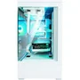 Zalman P30 Boîtier PC Blanc Micro-ATX/Mini-ITX avec 3 Ventilateurs LED A-RGB, 2 Panneaux Verre Trempé et Façade Mesh, Ports USB Type-C et Audio HD