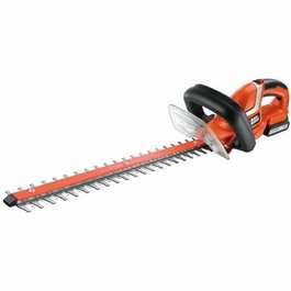 Black + Decker GTC1845L20-QW Taille-haies électrique sans fil 18V Lame 45cm avec batterie 2Ah et chargeur, technologie E-drive pour coupe rapide