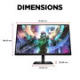 HP OMEN 27qs Écran gamer QHD 27 pouces 240 Hz Noir