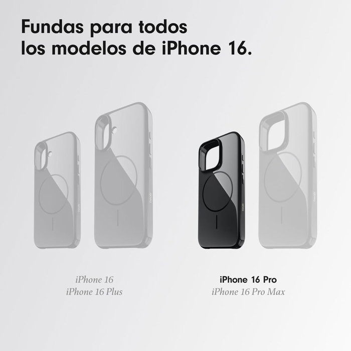 Protection pour téléphone portable Apple IPHONE 16 PRO Noir