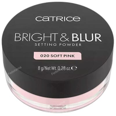 Catrice Bright & Blur Mat Poudre fixante libre 020 Rose doux Catrice Bright & Blur Mat Poudre fixante libre 020 Rose doux