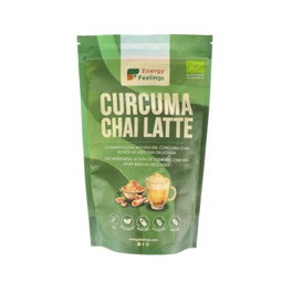 ENERGY FEELINGS Curcuma Chai Latte 500g Eco Vegan SG