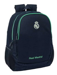 Safta Sac à dos roulant Real Madrid 2e équipement 25/26, 32 x 44 x 16 cm, pour enfants