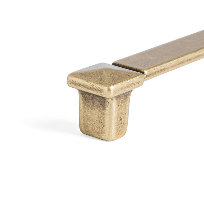 Giusti Kolo Tirador de meuble en zamak finition Antica Firenze avec entraxes 96 mm 128 mm 192 mm pour décoration vintage