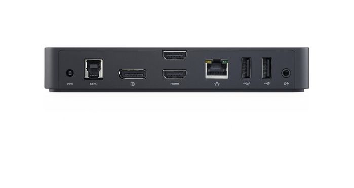 Dell Docking Station USB 3.0, HDMI, DisplayPort, Gigabit Ethernet, Noir