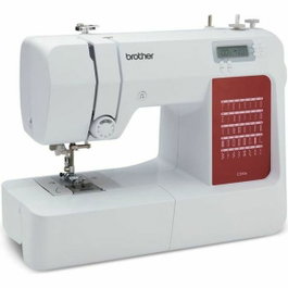 Brother CS10s, Machine à coudre électronique Blanche et Rouge