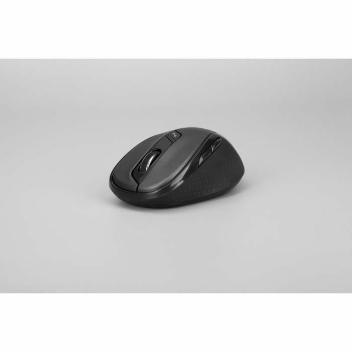 Rapoo M500 Silent - Souris sans fil silencieuse avec Bluetooth et 2.4 GHz, 1600 DPI, noir
