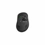 Rapoo M500 Silent - Souris sans fil silencieuse avec Bluetooth et 2.4 GHz, 1600 DPI, noir