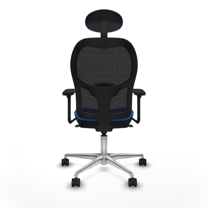 Piqueras y Crespo Chaise de Bureau avec Appui-tête 3D086N1 Bleu Piqueras y Crespo Chaise de Bureau avec Appui-tête 3D086N1 Bleu