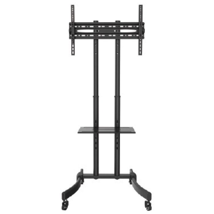 Fonestar STS-4664N Support au sol pour TV 37-70 pouces, inclinable, VESA 200x200 à 600x400, hauteur réglable, plateau équipement, noir Fonestar STS-4664N Support au sol pour TV 37-70 pouces, inclinable, VESA 200x200 à 600x400, hauteur réglable, plateau équipement, noir