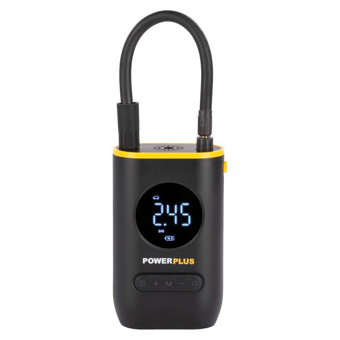 Powerplus Pompe à air avec batterie 8 V Powerplus Pompe à air avec batterie 8 V