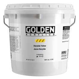 Golden Couleurs Acryliques Heavy Body Amarillo Diarilato 3,78 L
