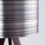 Kano-2 Lampadaire Noir / Marron