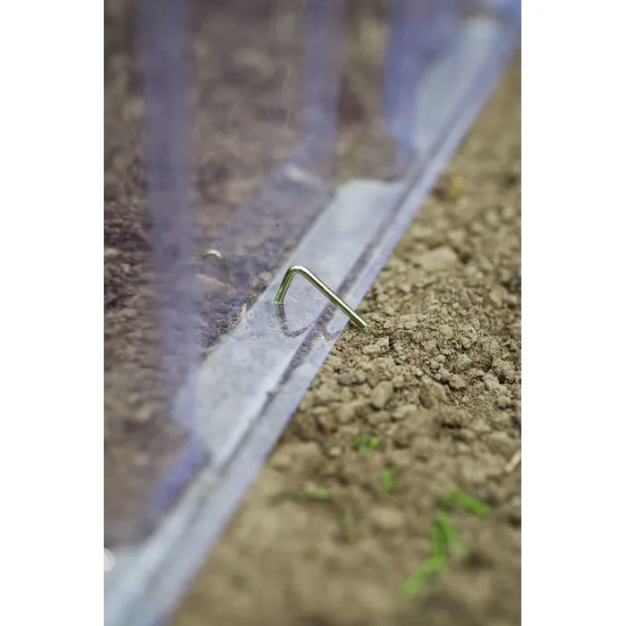 Nature - Embout de fermeture pour tunnel de forçage modulaire - 22 x 21,5 x 40 cm - PVC traité anti|UV avec ancres