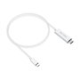 Hyper Câble USB-C vers HDMI 4K60Hz Blanc 2,5 m