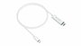 Hyper HyperDrive Câble USB-C vers HDMI 4K60Hz 8ft/2.5m Tressé - Blanc