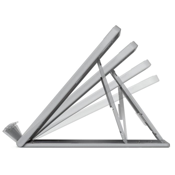Kensington Rehausseur ergonomique et refroidissant pour ordinateur portable Easy Riser Go avec SmartFit - Hauteur réglable jusqu'à 180 mm - Compatible écrans jusqu'à 17 pouces