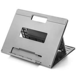 Kensington Rehausseur ergonomique et refroidissant pour ordinateur portable Easy Riser Go avec SmartFit - Hauteur réglable jusqu'à 180 mm - Compatible écrans jusqu'à 17 pouces