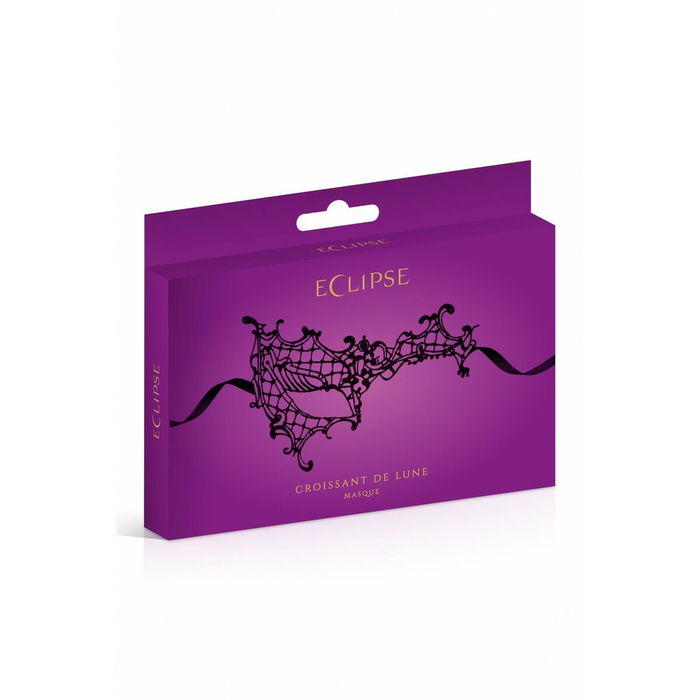 Bleu et Vert Flamboyant Maskarade Noir