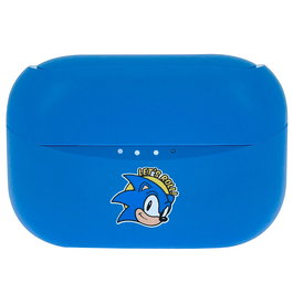 SEGA Auriculares sans fil Bluetooth True Wireless pour enfants thème Sonic the Hedgehog, Bluetooth 5.0, 6h autonomie