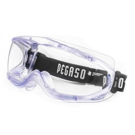 OPTOR Gafa Pegaso XL21 Lunettes de protection anti-poussière, certifiées EN166, pour lunettes de vue