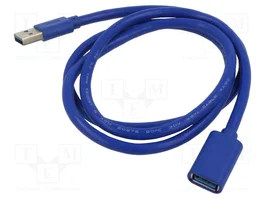 AKYGA Câble USB 3.2 Gen 1, USB A vers USB A, 1m, bleu