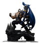 DC Comics diorama 1/10 Batman vs Bane 33 cm