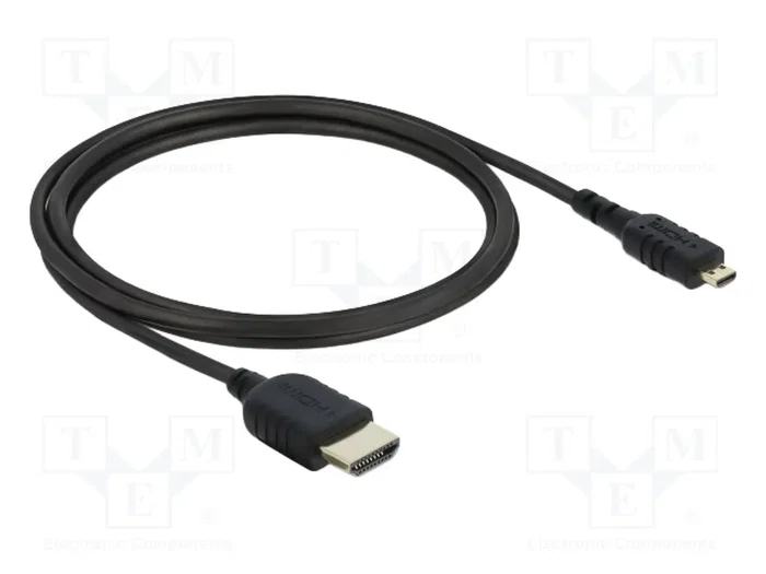 Delock Câble HDMI vers micro HDMI 1m 48Gbps 8K Delock Câble HDMI vers micro HDMI 1m 48Gbps 8K