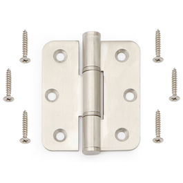 HERRAJES ALK Charnière plate sans ressort inox 76x65x2,3mm