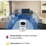Konyks Camini Care 2 - Caméra de surveillance WiFi intérieure avec sirène et bouton d'appel vidéo - Vision nocturne 10 m - Détection de mouvement
