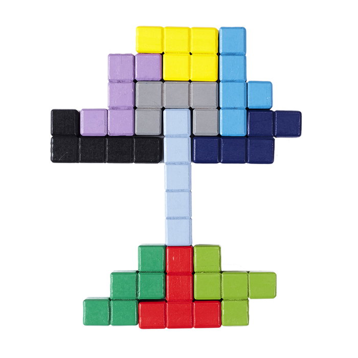 Jeux 2 momes Puzzle Tetris de bois Montessori Jeux 2 momes Puzzle Tetris de bois Montessori