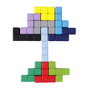 Jeux 2 momes Puzzle Tetris de bois Montessori