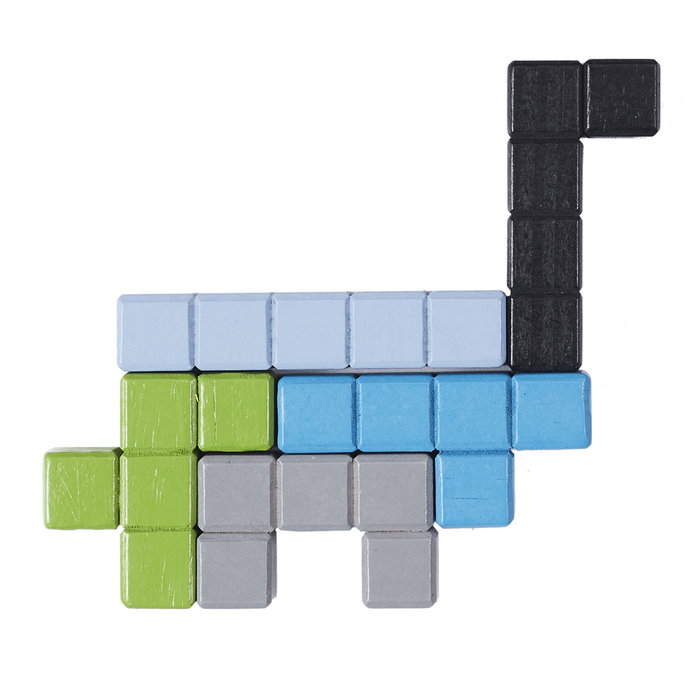 Jeux 2 momes Puzzle Tetris de bois Montessori Jeux 2 momes Puzzle Tetris de bois Montessori