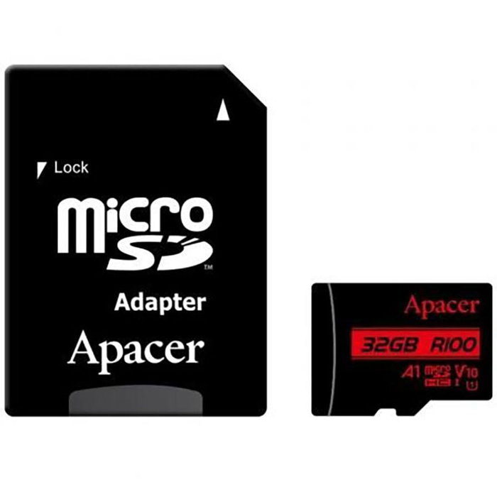 Carte Micro SD Apacer AP32GMCSH10UB-R