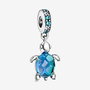 Pendentif Femme Pandora MURANO GLASS SEA TURTLE