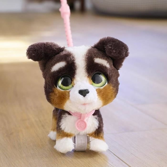 Furreal Friends Walk-A-Lots Bernedoodle Chiot Interactif avec Laisse