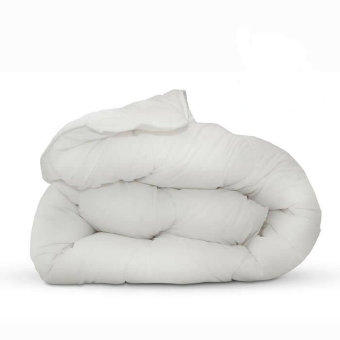 Abeil Couette anti-acariens chaude 220 x 240 cm Blanc