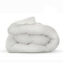 Abeil Couette anti-acariens chaude 220 x 240 cm Blanc