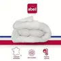 Abeil Couette Anti-Acariens 2 Personnes Blanc 220 x 240 cm - Chaude 400 g/m2 - Enveloppe 100% Coton - Lavable Machine - Certifiée OEKO-TEX