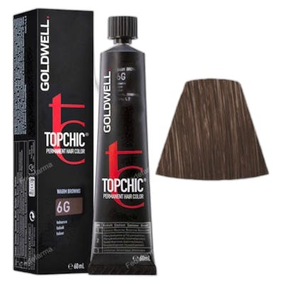 Goldwell TOPCHIC Teinture permanente 6G Tabacco 60 ml Goldwell TOPCHIC Teinture permanente 6G Tabacco 60 ml