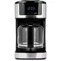 Livoo Cafetière Électrique Programmable DOD208 - 900 W - 1.8 L (12 à 15 Tasses) - Fonction Programmateur 24H, Maintien au Chaud - Carafe en Verre Anti-Gouttes - Noir