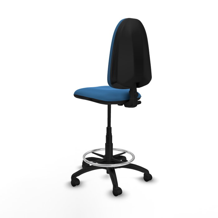 PIQUERAS Y CRESPO Tabouret de bureau Bleu clair