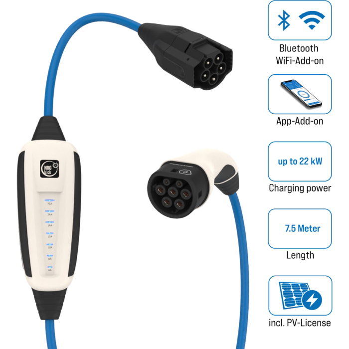 NRGkick NRGkick 32A Pure for PV-User 7,5m WLAN NRGkick NRGkick 32A Pure for PV-User 7,5m WLAN