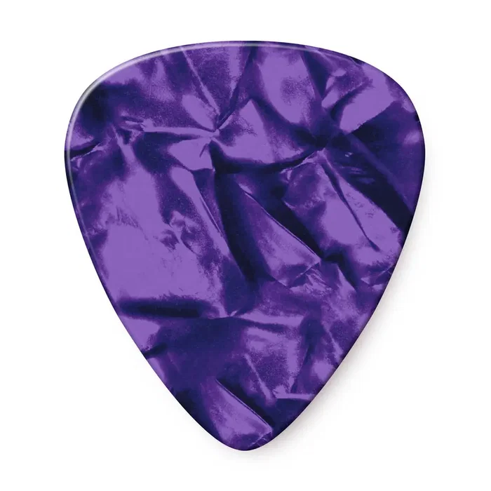 DUNLOP Pack de 12 Médiators Genuine Celluloid Classic Abalon - Medium